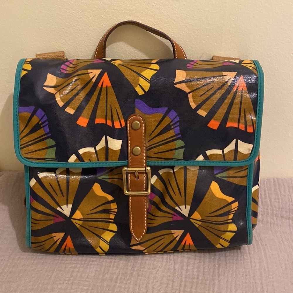 Fossil printed messenger bag . - Picture 2 of 13